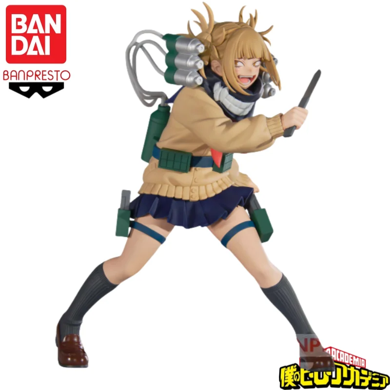 In Stock Original Bandai Banpresto My Hero Academia Toga Himiko Anime Characters Model Toy Birthday Present Garage view 6