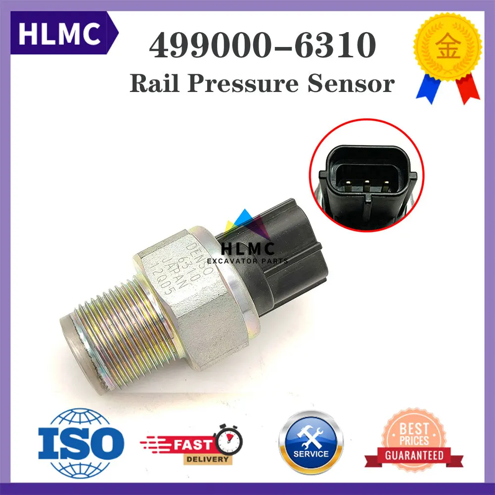 

Diesel Common Rail Pressure Sensor 499000-6310 8-98138736-0 Rail Pressure Sensor For ISUZU