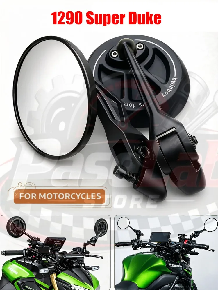 NEW Rear View Mirrors Motorcycle Rearview Side Mirrors For 1290 Super Duke R Evo/1290 Super Duke R/1290 Super Duke R ABS 2023