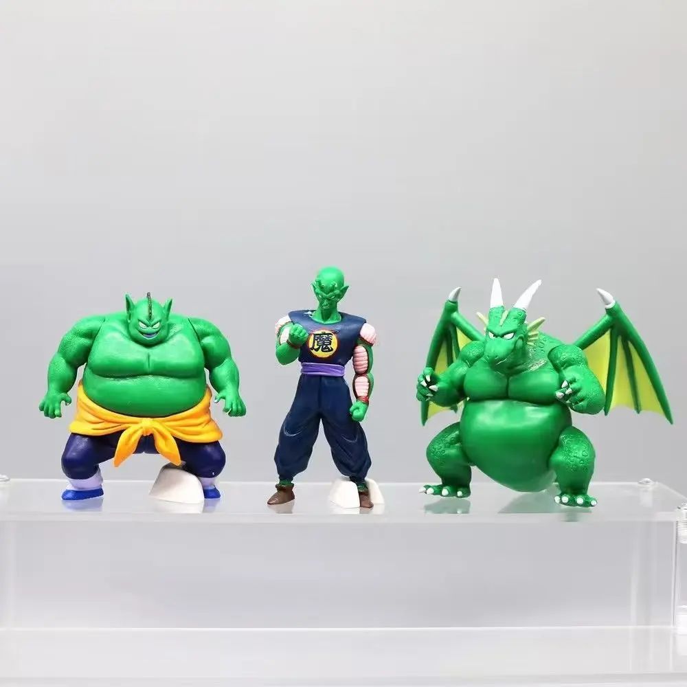 Figura de acción de Dragon Ball Z, Piccolo, Piano, tambor, platillo, 6 piezas, modelo de PVC, estatua, muñeca, adorno para habitación de colección, Juguetes