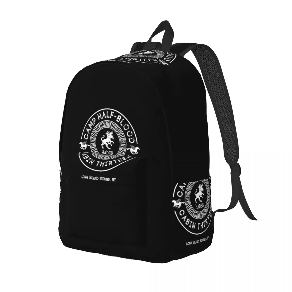 

Cabin Thirteen Hades Percy Jackson Camp Half-Blood Backpack Daypack Large Capacity Kids BookBag School Bag Shoulder