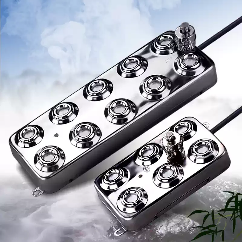 10 Head Ultrasonic Mist Maker Fogger Module Ultrasonic Atomizer Board Indoor Pool Landscape Industrial Humidifier Accessory