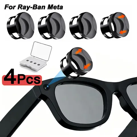 LED Light Blocker Cover For Ray-Ban Meta Wayfarer/Headliner/Skyler/Oakley Meta HSTN Smart Glasses Camera Lens Protective Cover