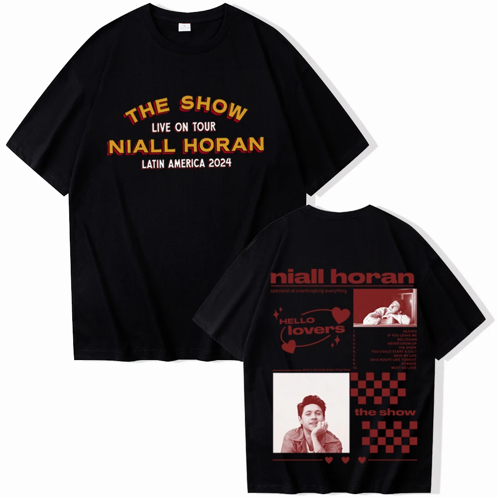 The Show Live On Tour Niall Horan 2024 Shirt Streetwear Women\'s T-Shirt Clothes Gift for Fan