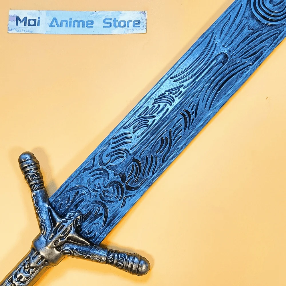 40 pouces PU Eldehn Katana Anime Cosplay accessoire Original samouraï sabre plastique glace bleu épée Ninja couteau taille réelle non pointu jouet cadeau