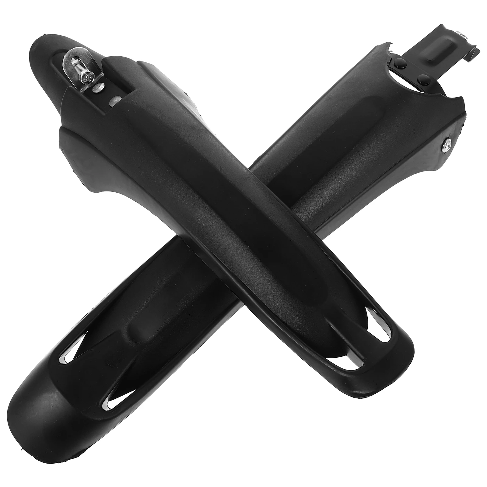

1 Pair Mountain Bike Mudguard Set Durable Plastic Universal Front Rear Tire Protector Splash Guard For Road Cycling Electric