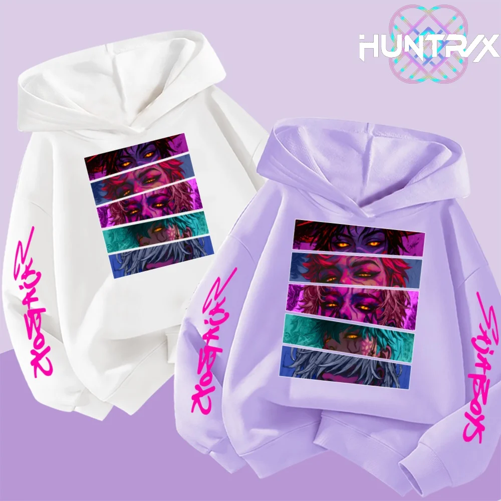 

2025 K-Pop Demon Hunters evil Saja Boys Hoodies Casual Hooded Teenager Sweatshirt Fashion Hip Hop Couple Autumn Winter