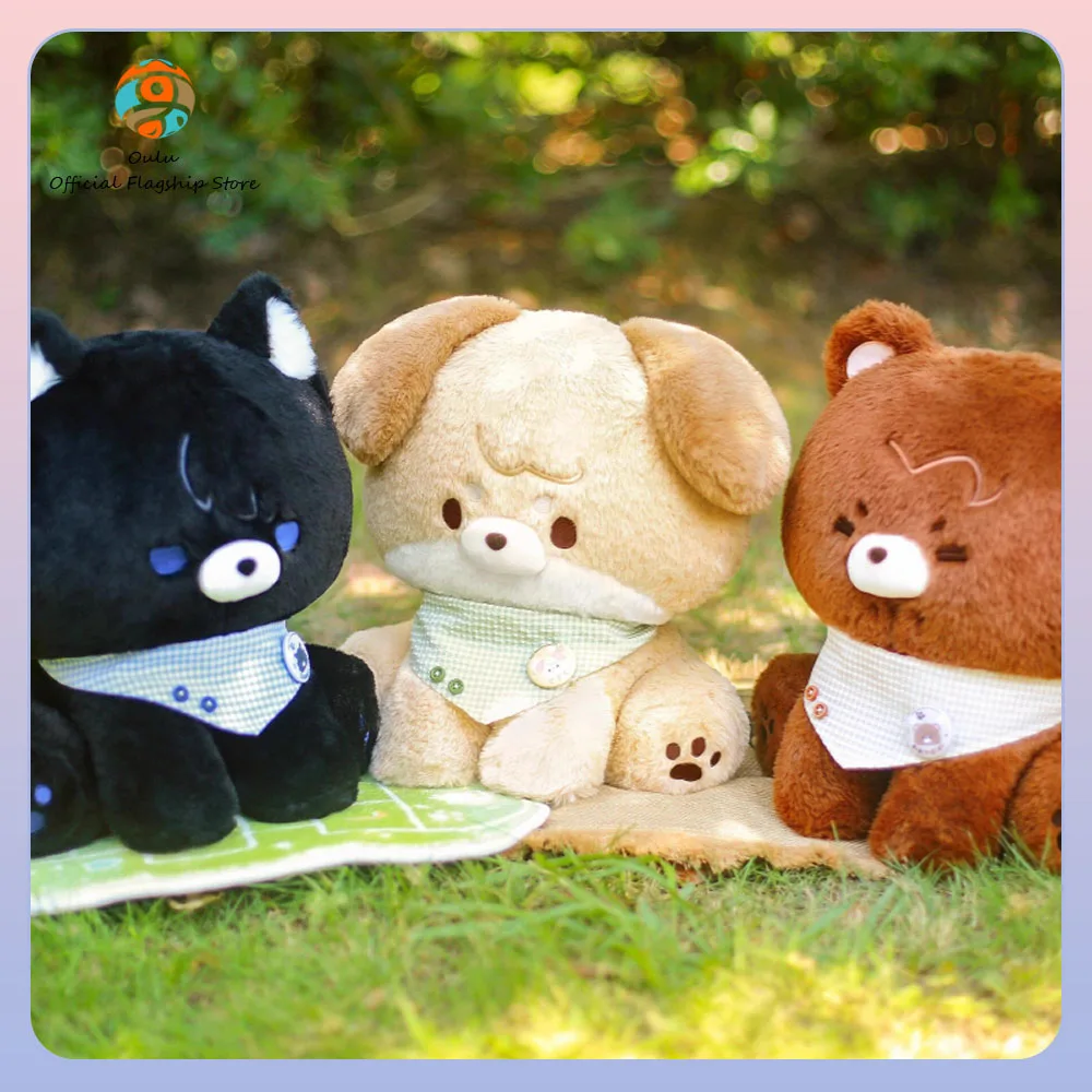 

New Original Wagu Produce The Lost Tomb Plush Toy Great Beast Transformation Zhang Qiling Wu Xie Fatty Wang Stuffed Toy Gift