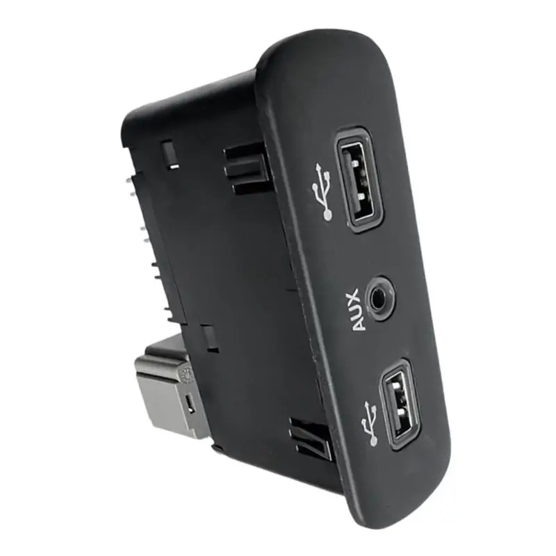 For Dodge Challenger Ram USB Interface 68294075AA Latest-USB Console Aux Connector Hub 68322813AD 68322813AC