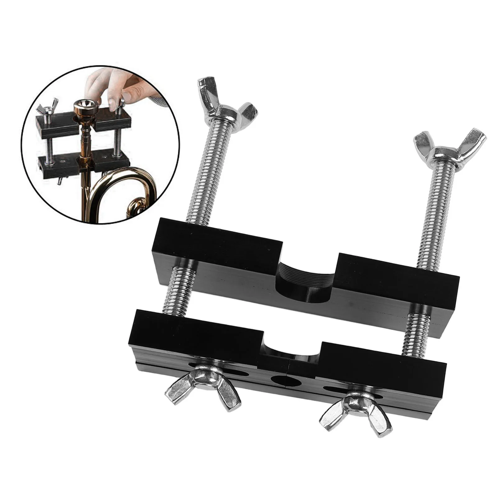 

Trumpet Mouthpiece Puller Adjustable Tenor Horn Nozzle Metal Removal Tool Effort-saving Music Equipment Accessories