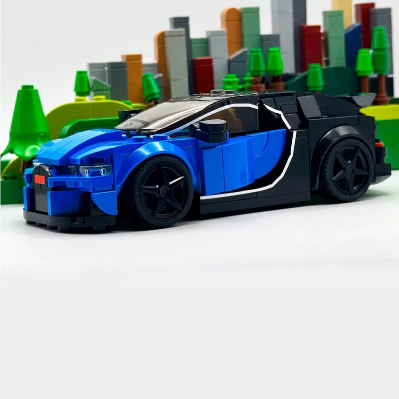 235 PCS Supercar Chiron MOC Customize Modular Building Block Creative Design Educational Learning Toy DIY Holiday Toy Gifts
