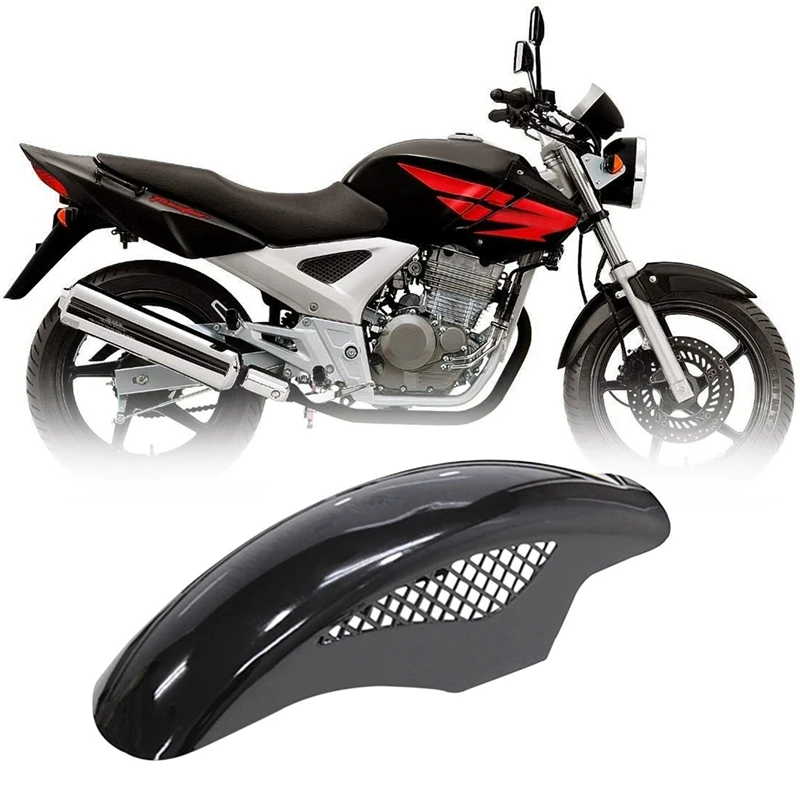 2X Motorcycles Modified Front Fender Front Mudguard Cover For Honda CBX250/CBX400 CBX400F Z400FX BEET Black