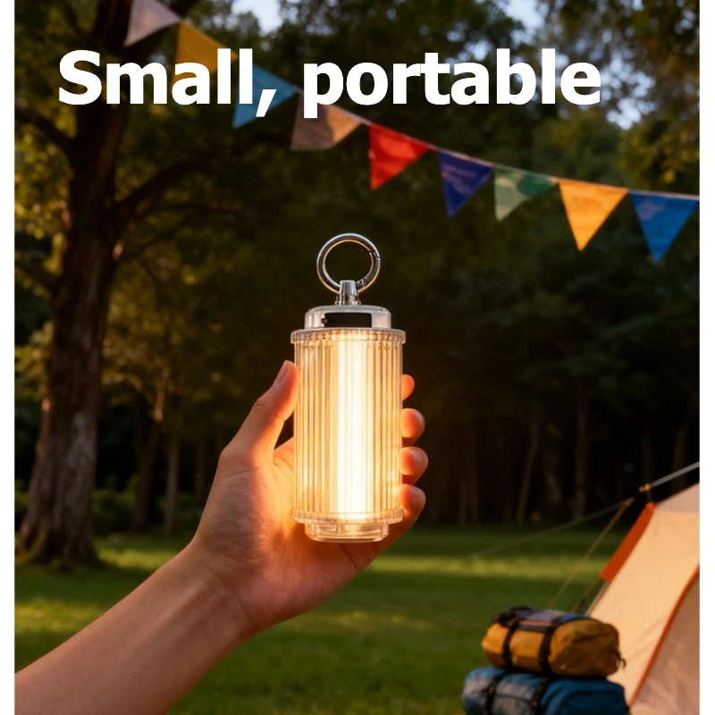 Z3 PRO Leichte Typ-C Wiederaufladbare Campinglaterne Outdoor-Zeltlampe Leistungsstarke Mini-LED-Taschenlampe Campingbeleuchtung – Detail 9