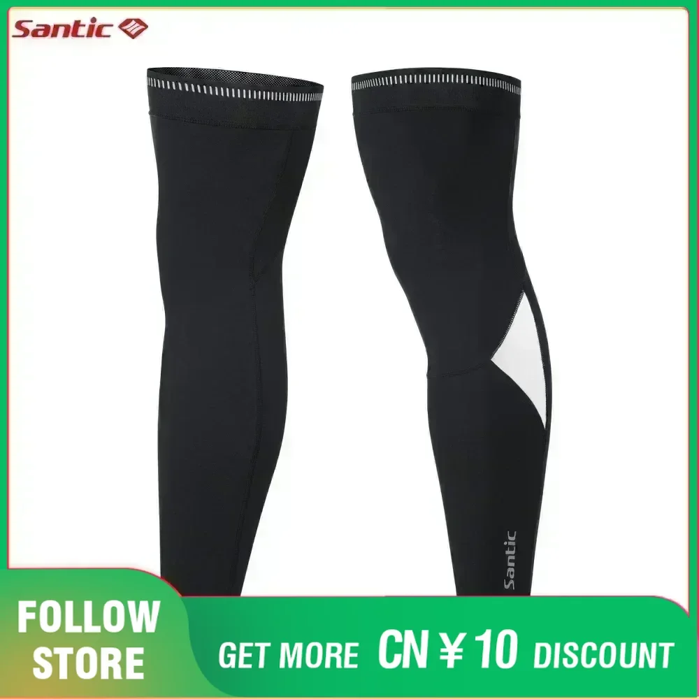 Santic Summer Cycling Leg Compression Sleeves Outdoor Quick Dry Basketball Sport Knee Protection Cooling Bicycle Protective Gear