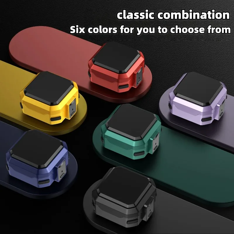 

For Samsung Galaxy Buds 4 Pro 2026 Cover Switch Lock Armor Buckle Anti Fall Headphone Protective Sleeve for Samsung Buds 4 Case