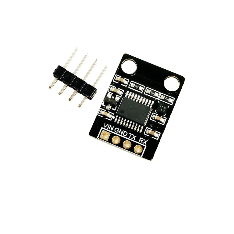 SC7A20H 3-axis acceleration inclinometer module for detecting inclination angle and horizontal position. Serial port output.