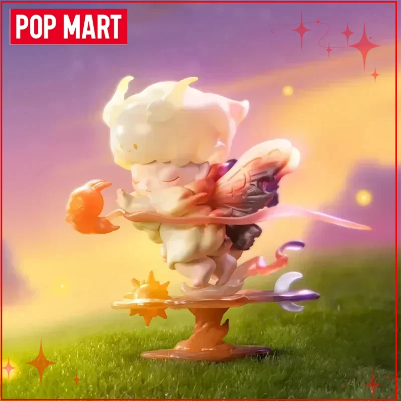 

Genuine Pop Mart MOKOKO Collection Blind Box Small Ornaments Child Companion Family Favorite Cute Figurine Festival Gift