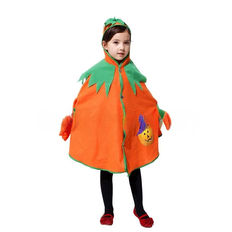 

Высококачественный костюм для косплея на Хэллоуин, детский костюм для выступлений с тыквой S004, наряд с тыквой для сценических выступлений