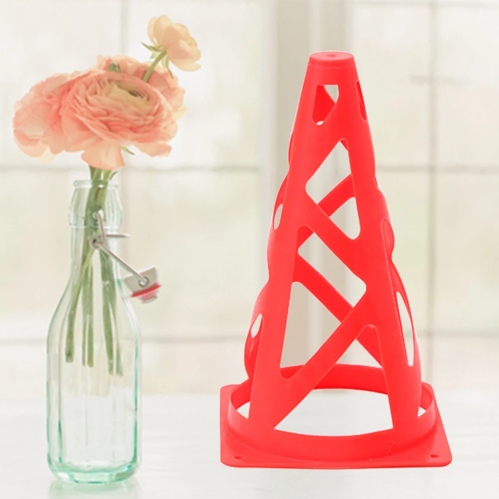 

6 Pcs Training Cone Soccer Red Football Equipment Marker Markers Sports Child