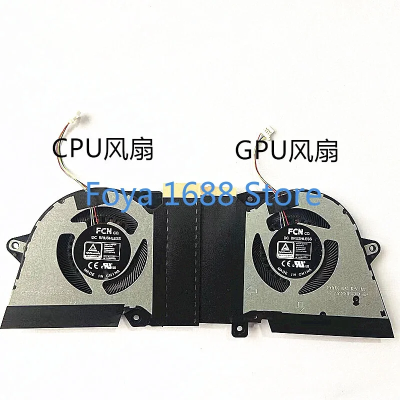 CPU GPU Cooling fan for ASUS GA401Q GA401QC QE QH GA401QM GA401IHR