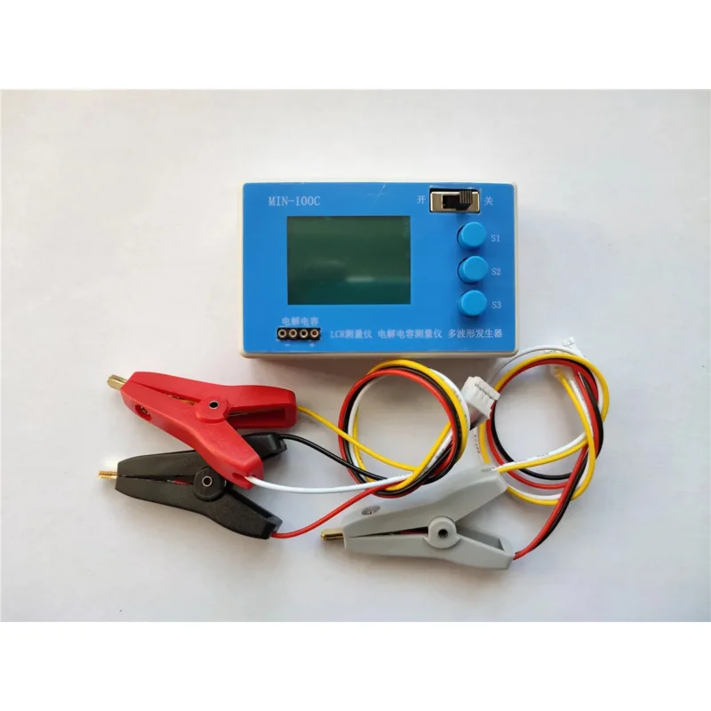 Capacitance Inductance Meter LCR、ESR Meter Digital Bridge Tester Signal Generator