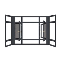 Factory Direct Sales High Quality Aluminum Casement Window Aluminum Framed Sliding Window