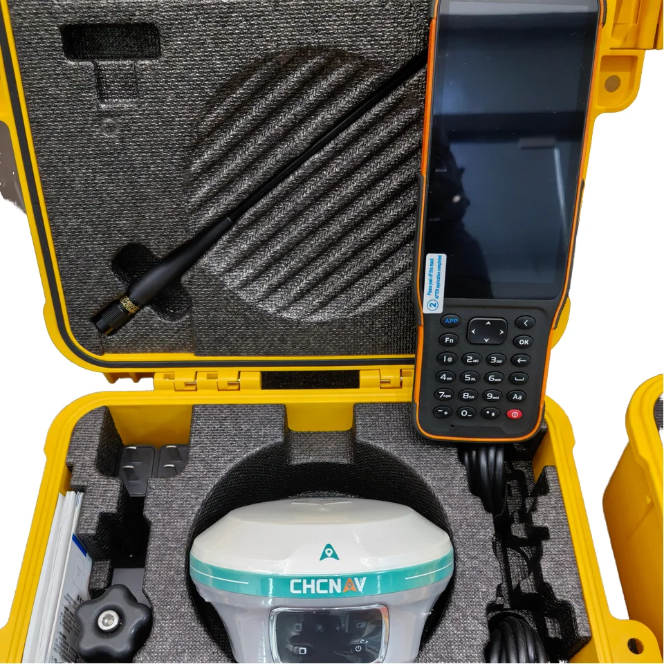 Chcnav T12 Pro I93 Penerima GPS Portabel Performa Tinggi Sistem RTK Dapat Disesuaikan OEM Survey Rover Pengumpul Data Uji GNSS