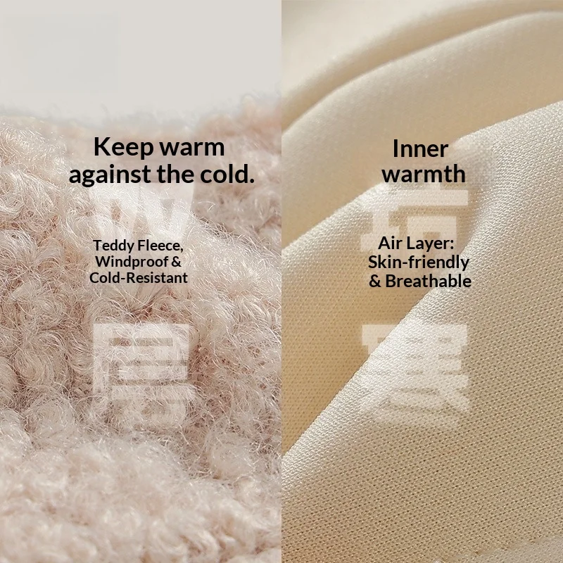 Winter Velvet Warm Mask Three-dimensional Face Small High Value Cycling Windproof Face Protection Outdoor Travel Cold Mask