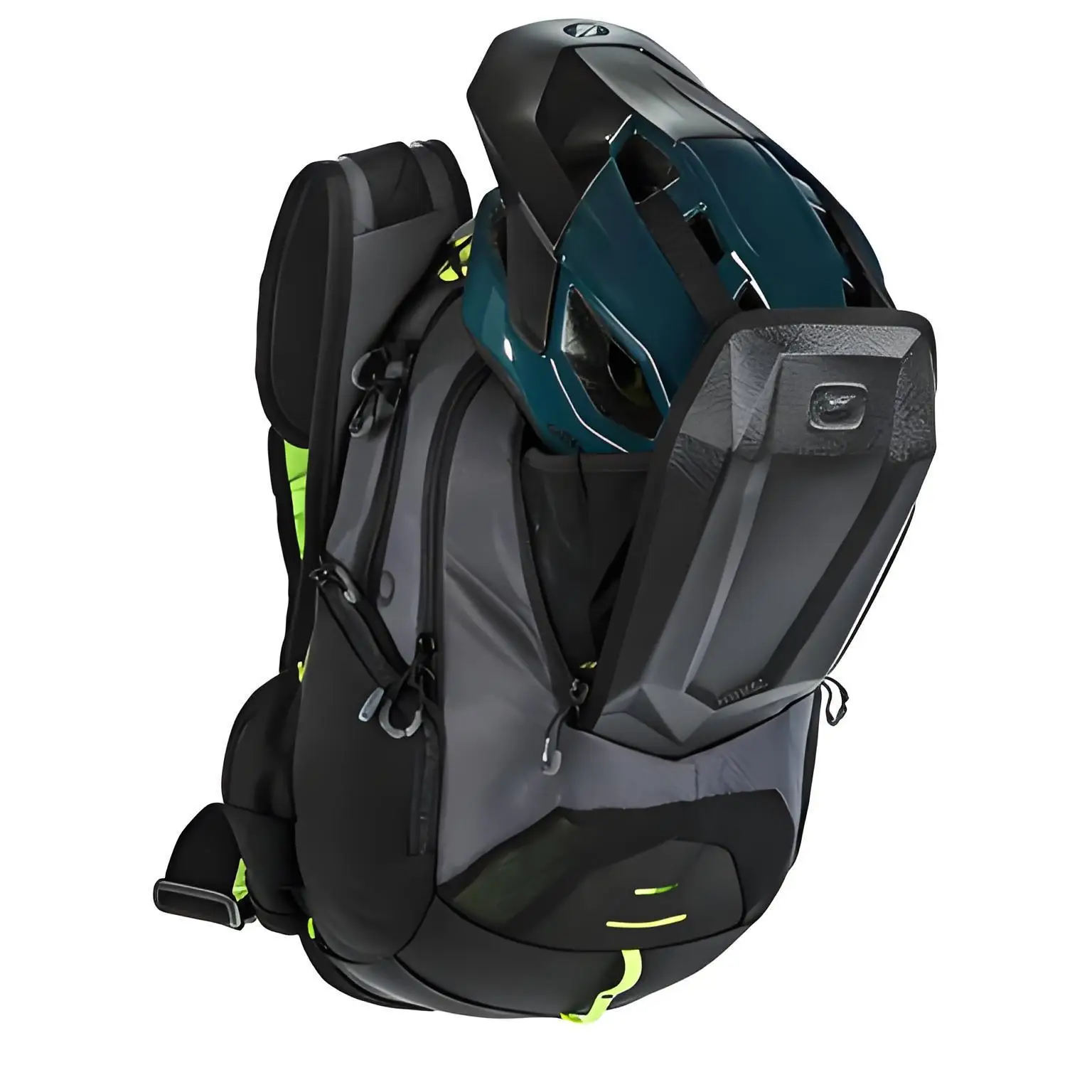 Schwarzer Dakar 3L-Trinkrucksack, Einheitsgröße – Detail 2