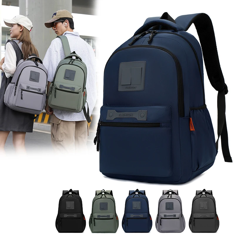

Unisex Fashion Backpack Large Capacity Water resistant Multi Pocket Design Durable Material Stylish Appearance