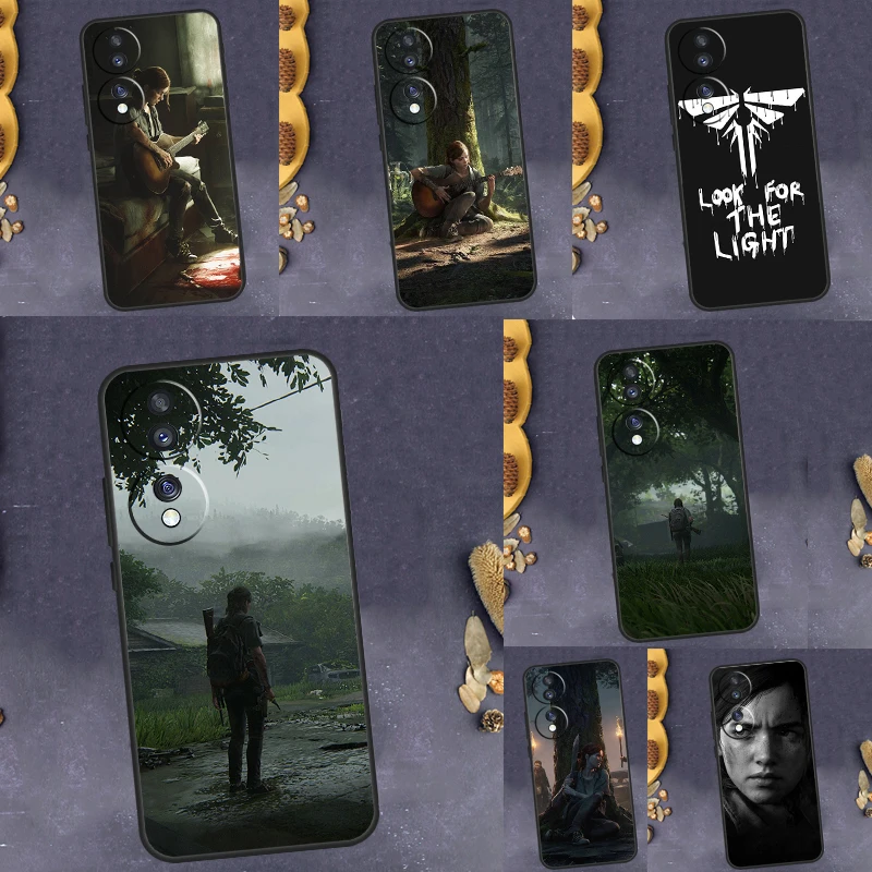 The Last of US 2 Case For Huawei Nova 9 5T P Smart P40 P20 P30 Lite Honor Magic5 Pro 70 50 X8 X9a    Coque