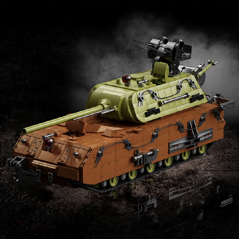 

Panzer VIII Maus Tanks Building Toys World War 2 Military Bricks Weapons Blocks Toys for Boys Kids Adult Holiday Gifts 3300+Pcs