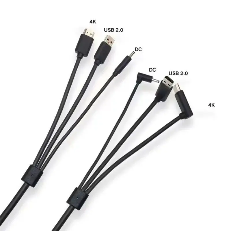 A13E-1 PCS Replacement Cable -Compitable 5M, USB, Power VR Games Black Plastic For HTC Vive 3-In-1