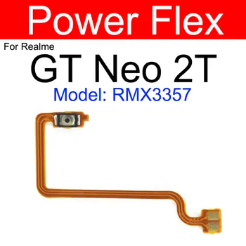 Flex kabel tlačítek napájení a hlasitosti pro Realme GT NEO Neo 2 2T GT Master Explorer 5G Zapnutí/Vypnutí Zapnutí/Vypnutí Boční tlačítka pro přepínač hlasitosti Flex 12 nejlepší prodej realme GT Neo 5G - №3