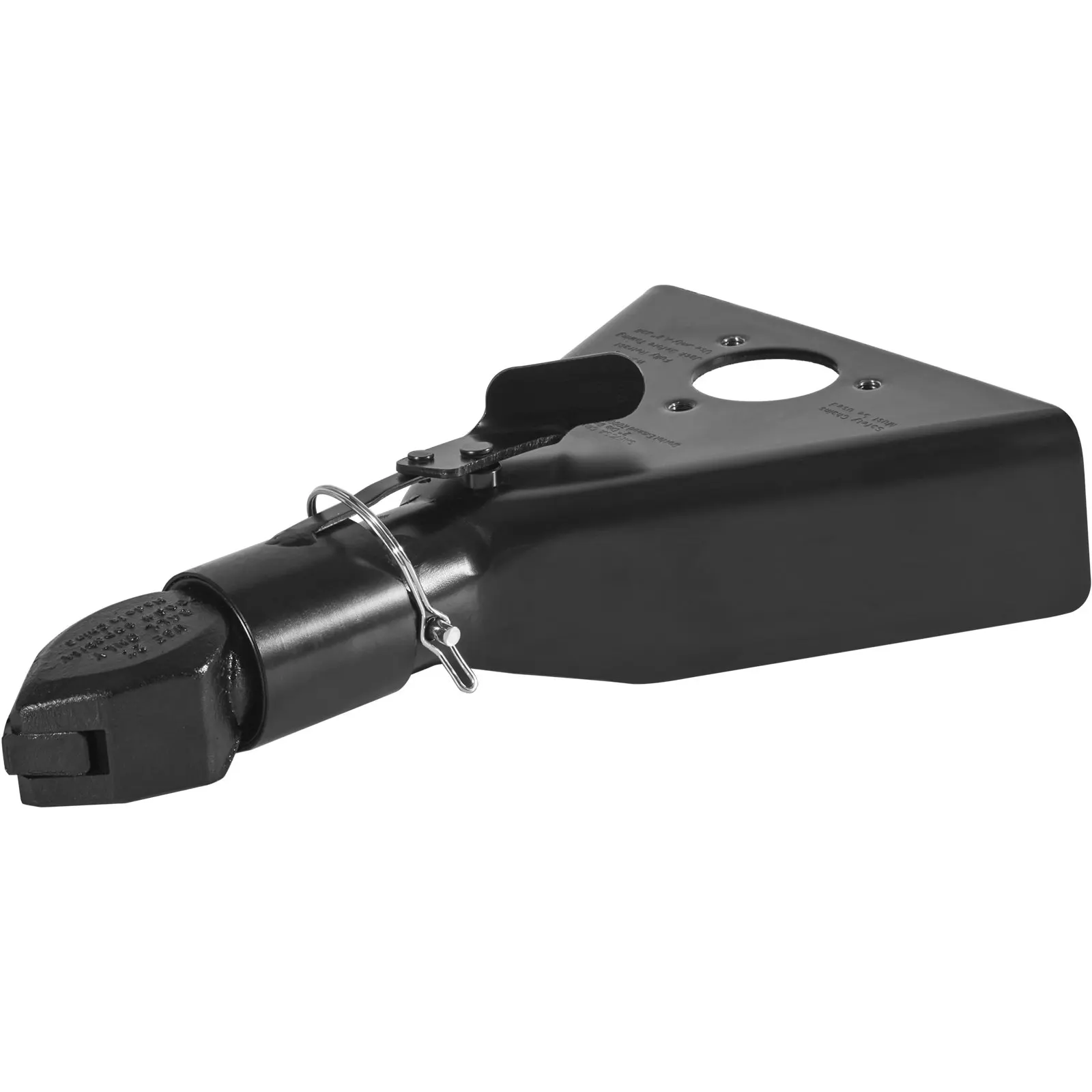 A-Frame Trailer Coupler, Fits 2-Inch Hitch Ball Size, 7000 Lbs Towing Capacity, Heavy Duty Steel Coupler