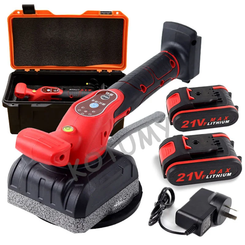21V Lithium Battery Tile Tiling Machine High Loading Capacity Wall Floor Tiles Laying Vibrating Tool