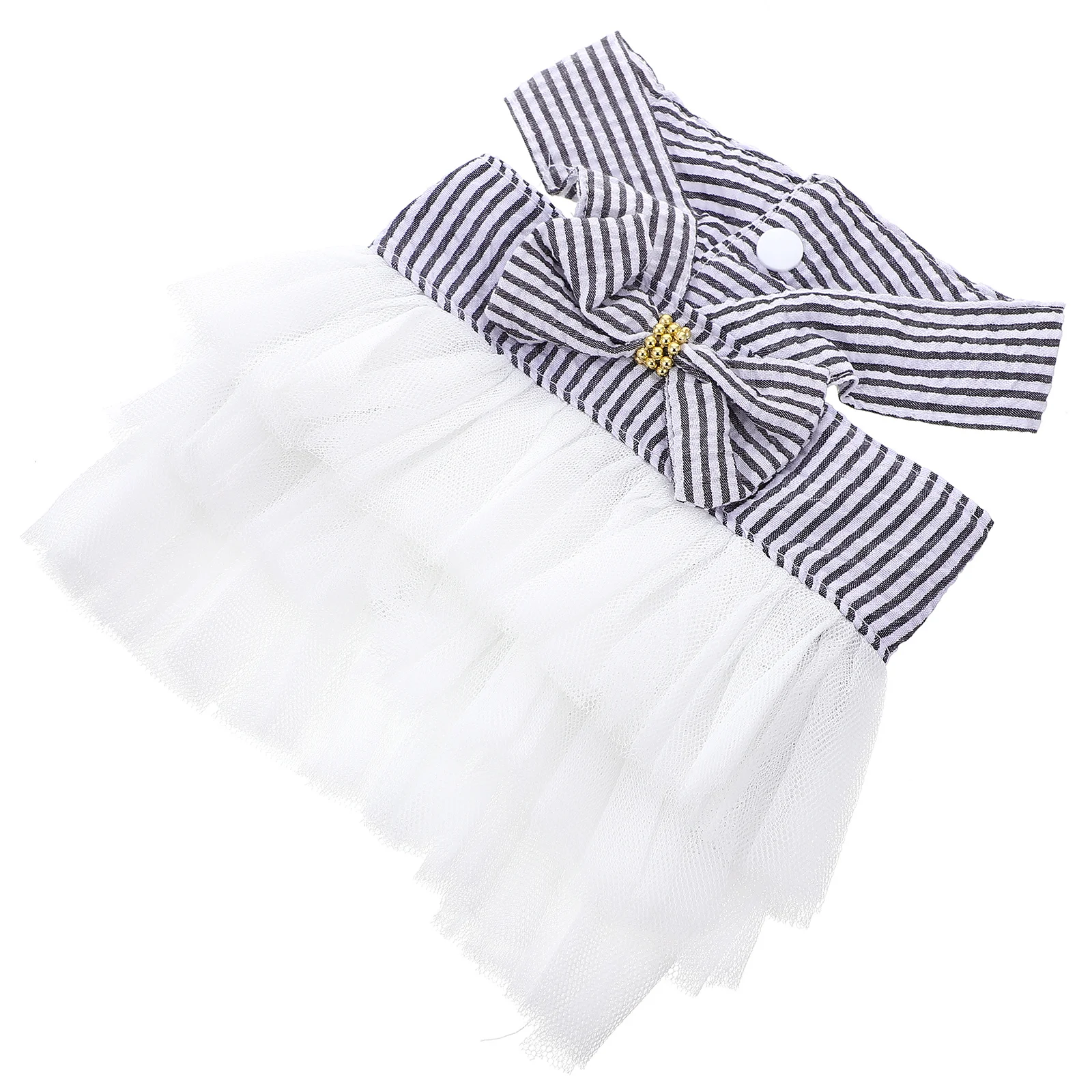 

1Pcs Bowknot Pet Costume Comfortable Non-Woven Puppy Kitten Dress Daily Wear Lovely Dog Clothes Pet Supplies Costume for Dog