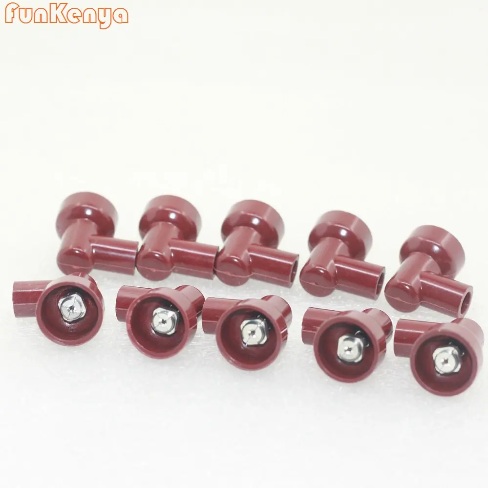 5 قطع FU-29 829 FU-32 FM30 غطاء الأنبوب الإلكتروني آلة الصفراء النحاس غطاء الضغط العالي 829 الباكليت