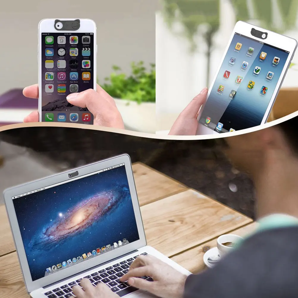 

2pcs Webcam Privacy Cover Durable Install Fits Laptops Tablets Computers Phone Protector