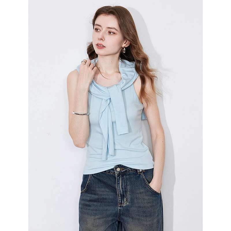 TOYOUTH Women Two Piece Long Sleeve T shirt 2025 Spring New Long Sleeve Pullover Tops