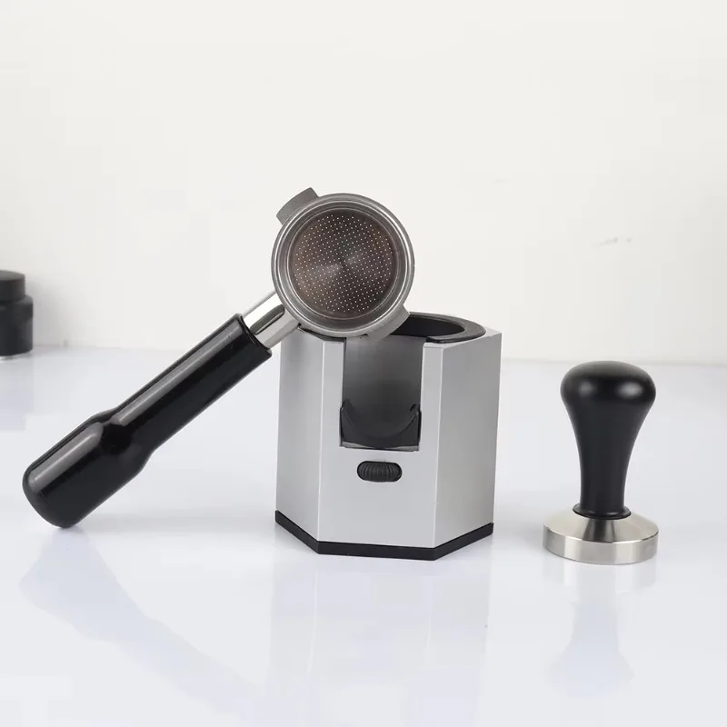 QQ iFREE SAMPLE Coffee Press Holder ABS Coffee Machine Accessories Handle Support Frame Powder Press Filling Base Kit