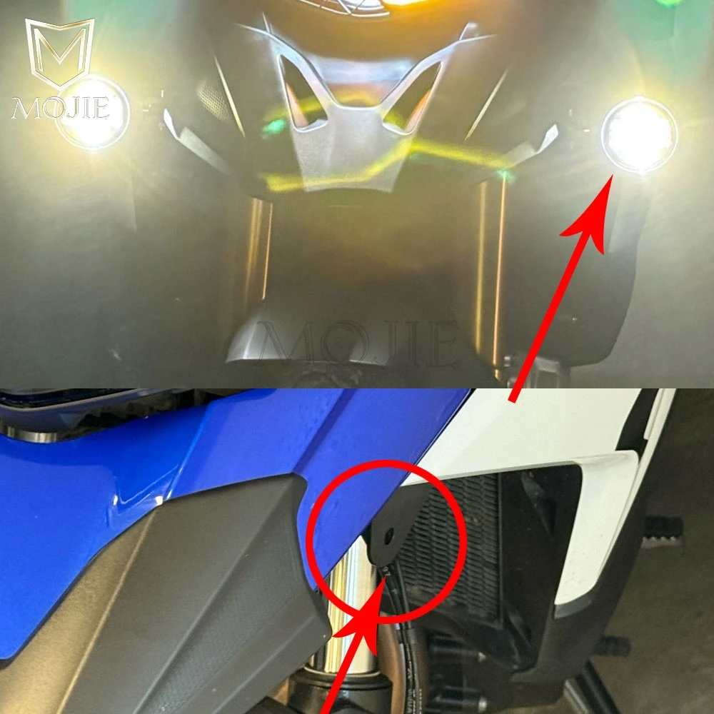 For BMW F800GS 2024-2026 F750GS F850GS 2017 2018 2019 2020 2021 2022 2023 2024 2025 2026 Fog Light Bracket Holder Fog Lamp Mount