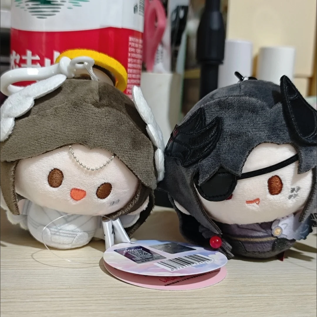 Minidoll Tian Guan Ci Fu Plush Pendant 8cm Xie Lian Hua Cheng Stuffed Doll Angel And Devil Series Collectible Toy For Anime Fans