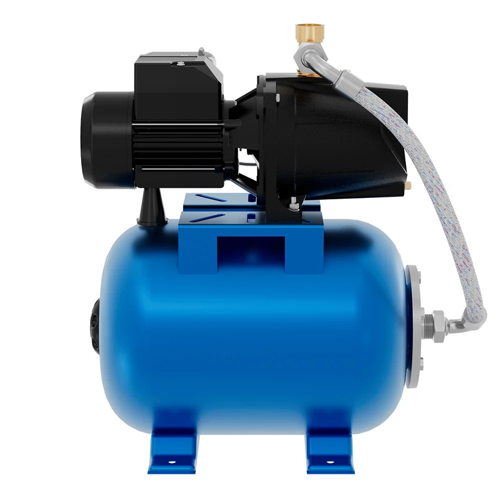 مضخة وخزان مياه نفاثة كهربائية من Boo ster تستخدم لضغط مياه البلدية الحصول على مياه جيدة