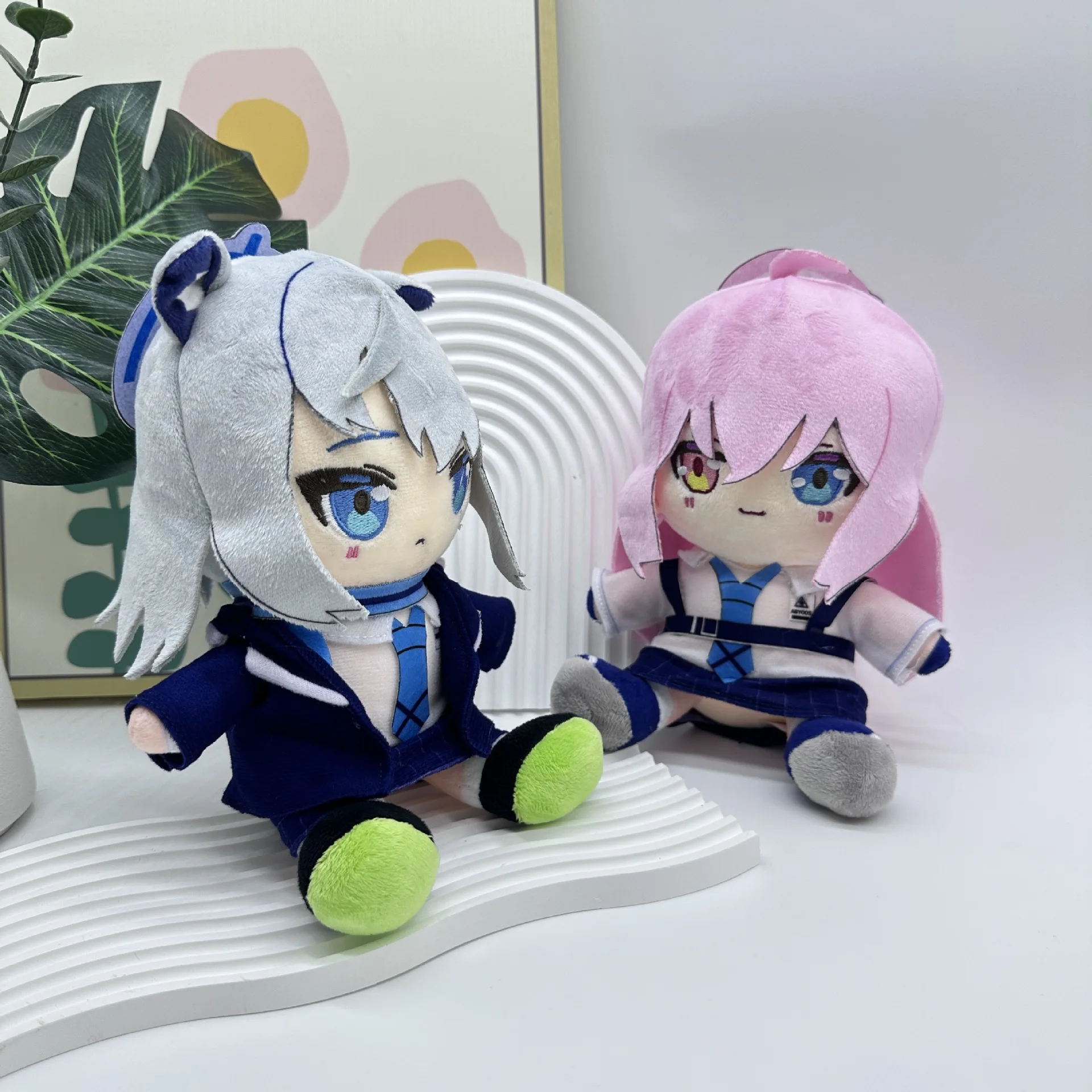 Game Blue Archive Plush Doll Role Shiroko Hoshino Plush Toy Anime Kawaii Toy Soft Stuffed Doll Plushie Boys Girls Festival Gifts