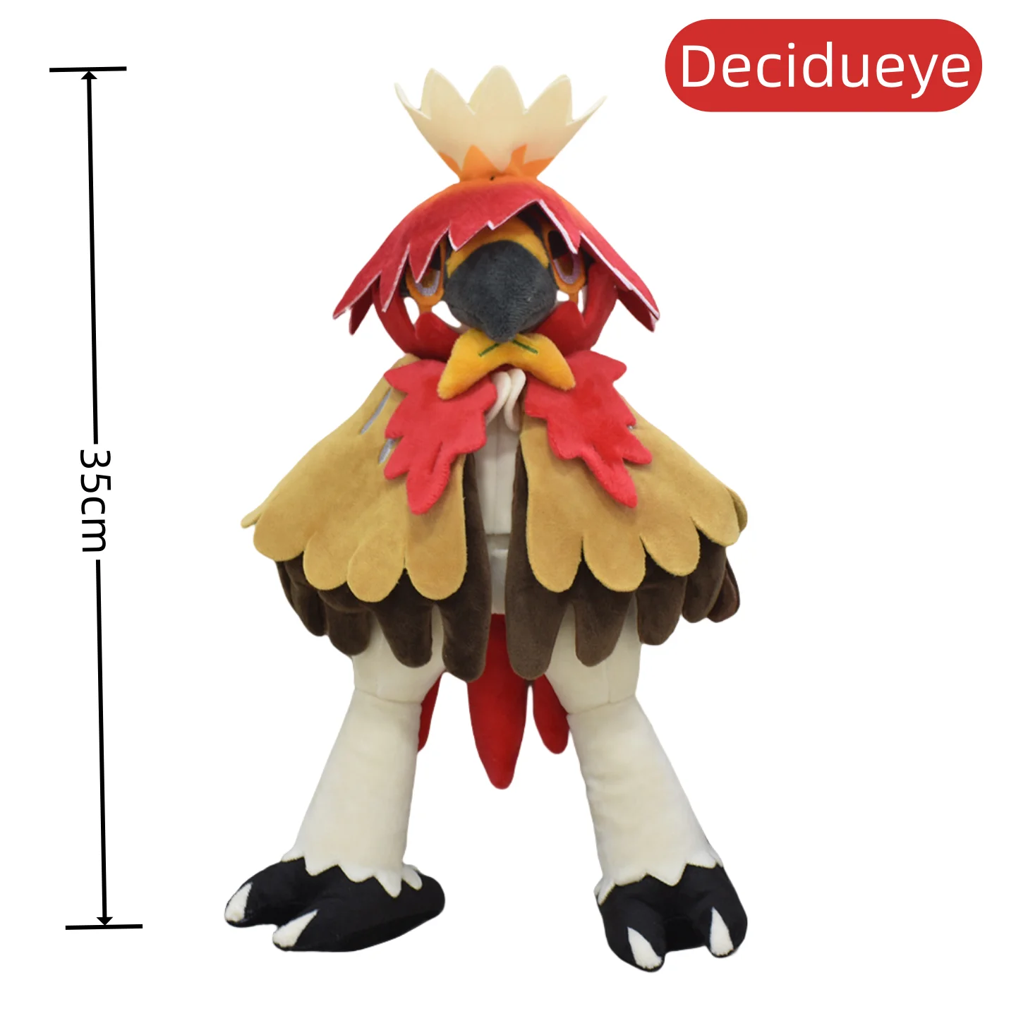 

Pokemon Decidueye Hisui Samurott плюшевая аниме мягкая кукла Kawaii домашний декор игрушки хобби коллекции плюшевые детский рождественский подарок