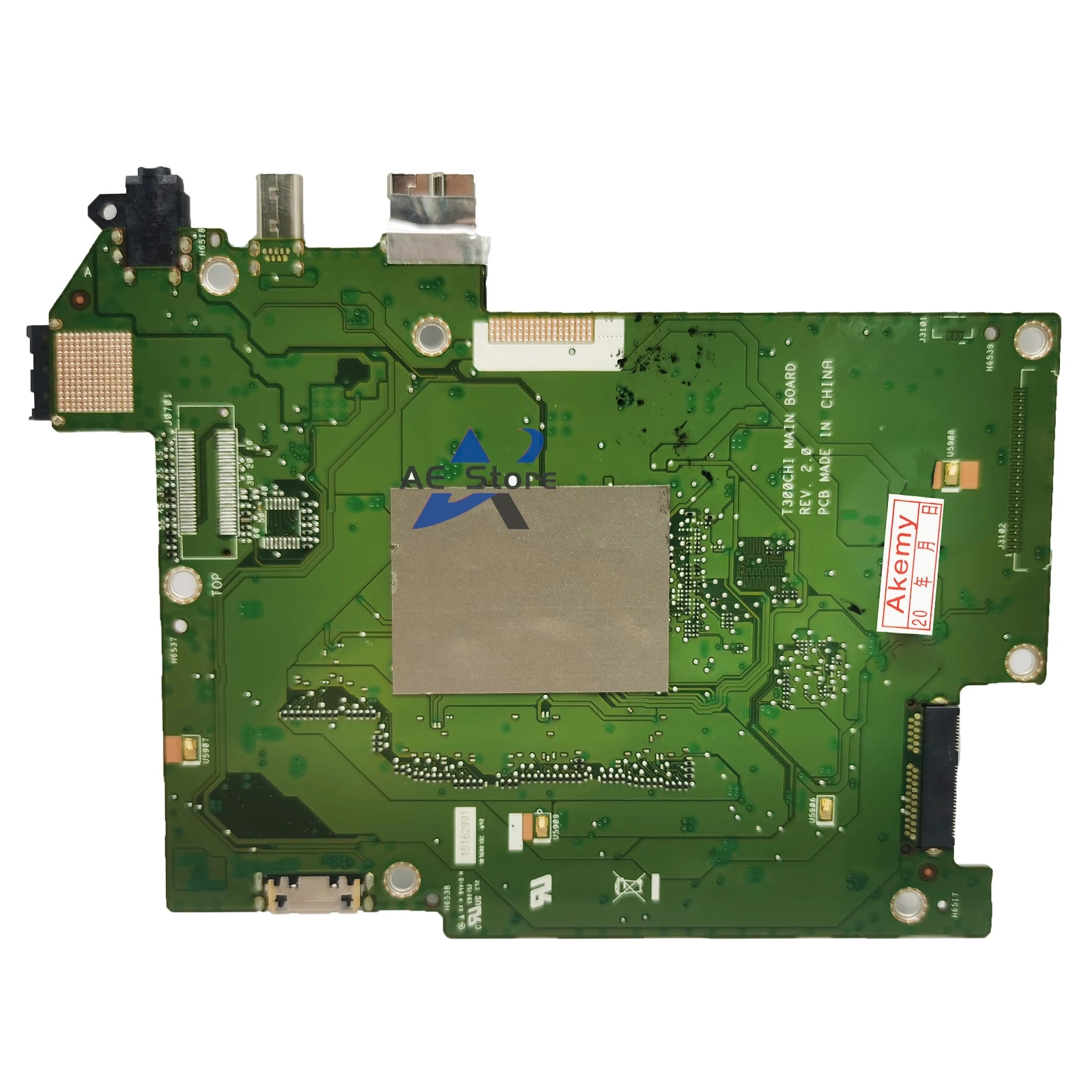 T300C Mainboard untuk ASUS Transformer Book T300 Chi T300CHI Laptop Motherboard M-5Y71 8GB/RAM Notebook papan utama SSD-128G