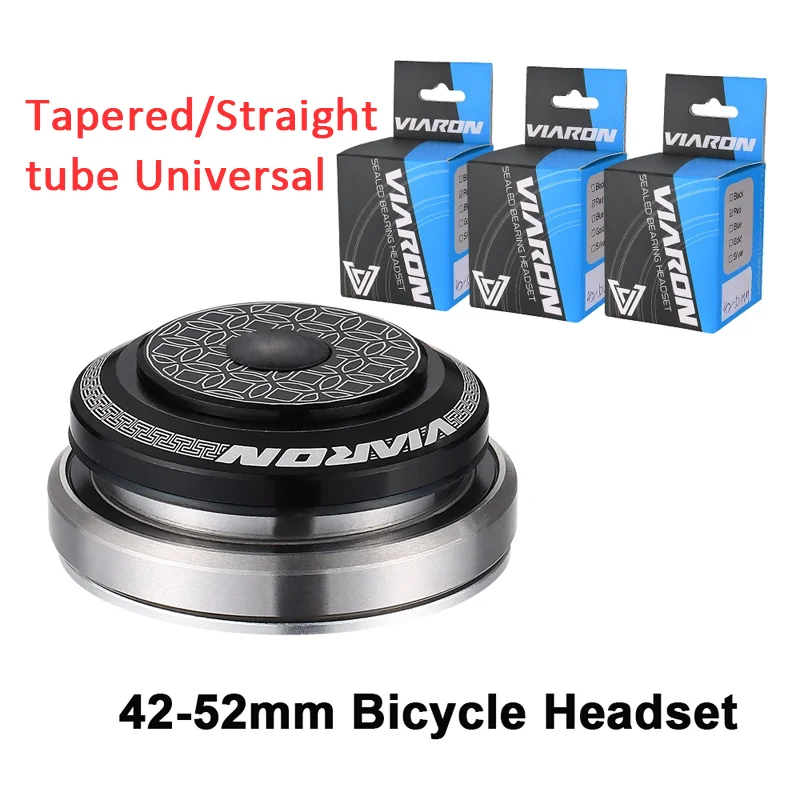 VIARON Bicycle Headset 42mm 52mm CNC 1 1/8\