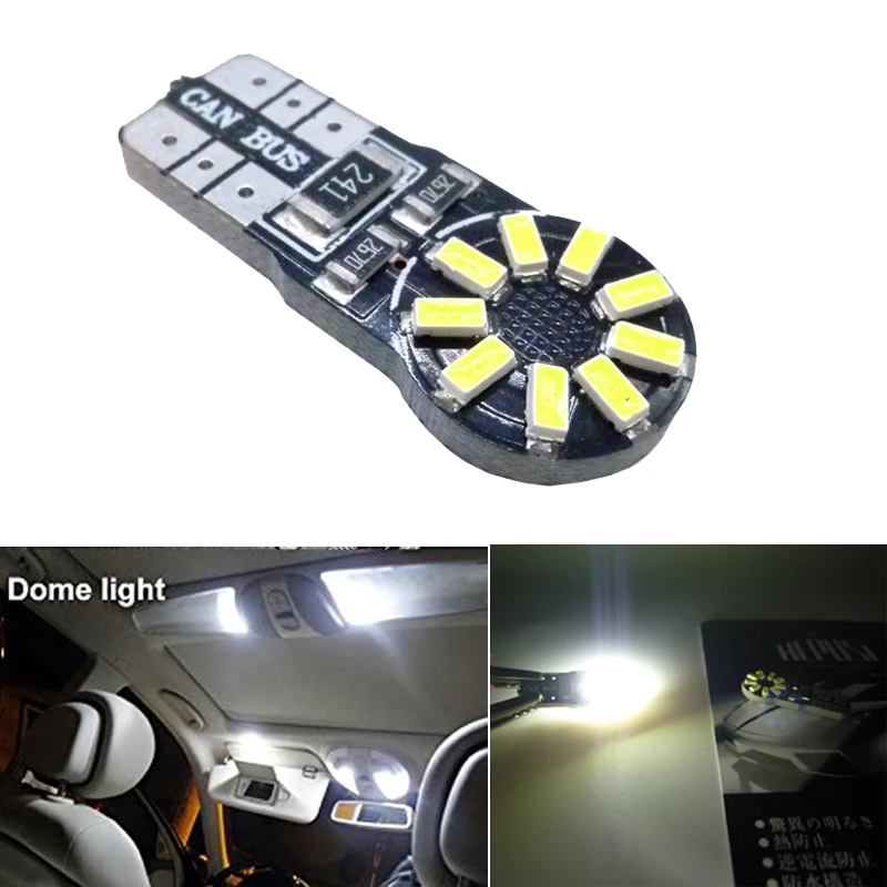 

W5W T10 LED Canbus No Error Bulb Car Interior Light 194 LED Signal Lamp For Mercedes-Bens Bmw Audi Ford 6000K 12V