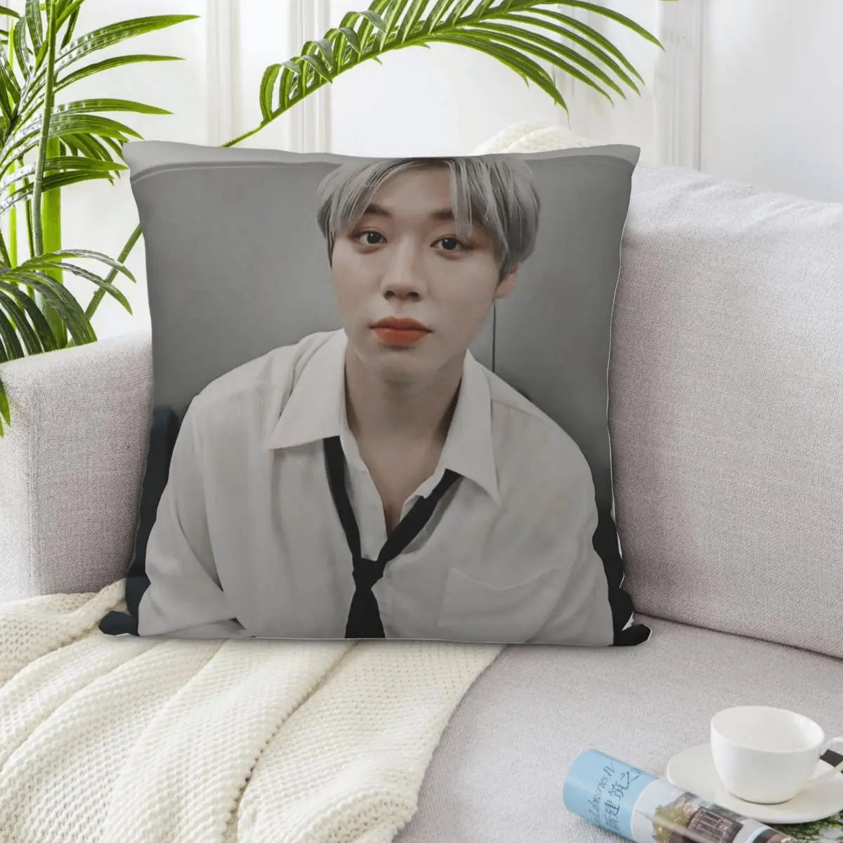

Park Ji-Hoon KPOP 001803 Home Decor Home Decoration Decorative Cushion Dakimakura Pillow Case Pillow Cover
